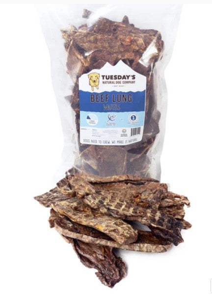 Tuesday's BEEF Lung **PET CANDY** Dehydrated Treat (Copy)