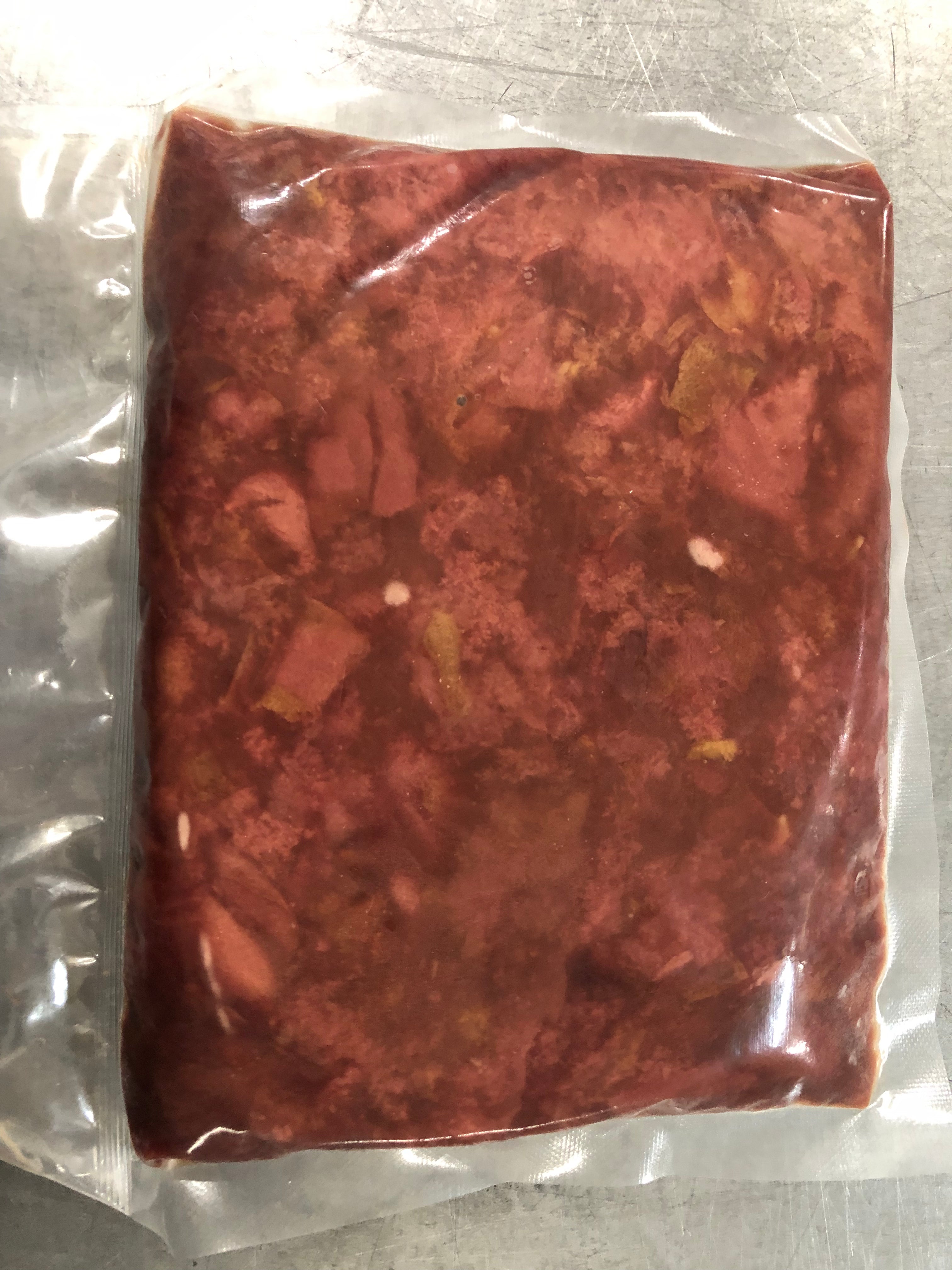 Rabbit Liver Minced Frozen Raw