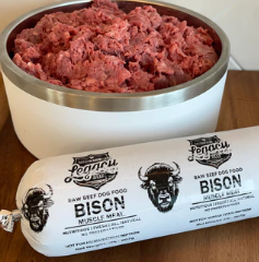 Bison Meat Only for Dogs & Cats