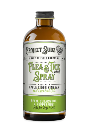 PROJECT SUDZ Flea and Tick Relief Spray Concentrate 4 oz