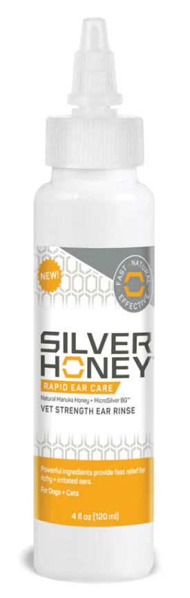 Silver Honey® Rapid Ear Care Vet Strength Ear Rinse or Cleaner Treatment Kit