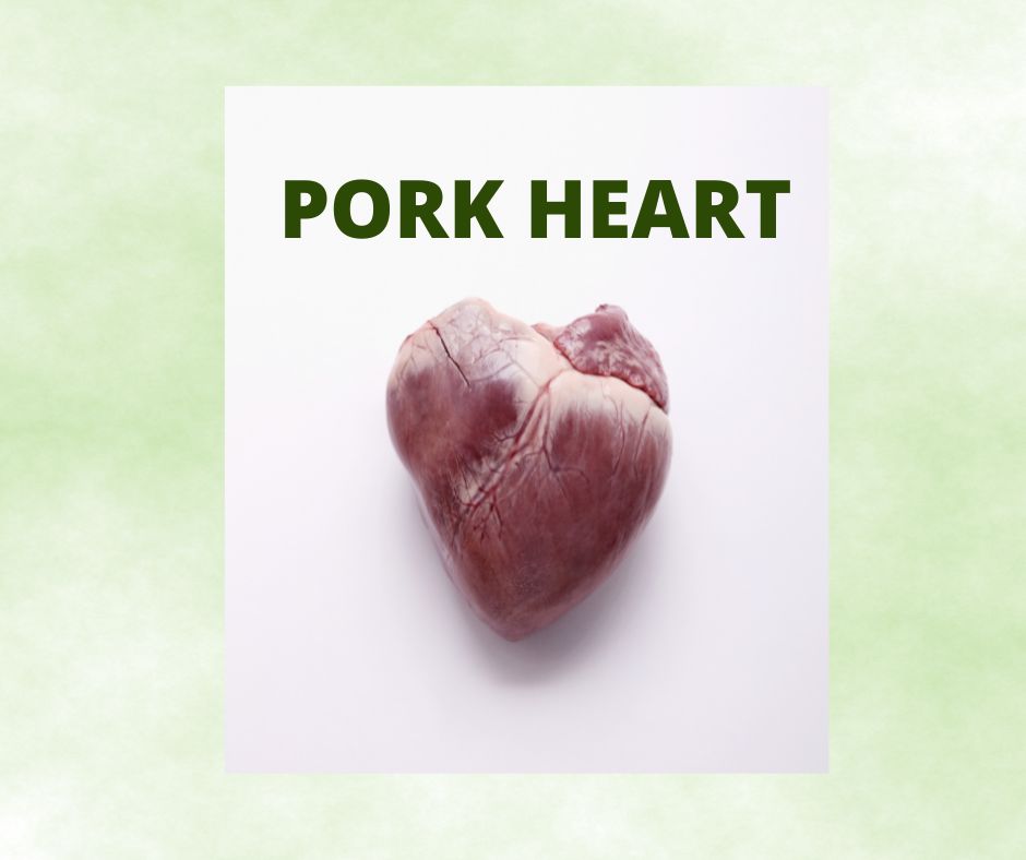 Pork Heart Organ Whole Frozen Pig Heart