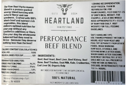 Albright's NEW** Heartland Performance Blend