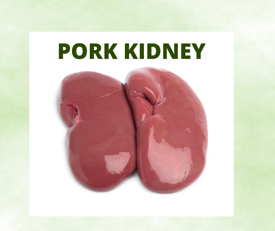 Kidney Pork Organ Whole Frozen Pig Kidney