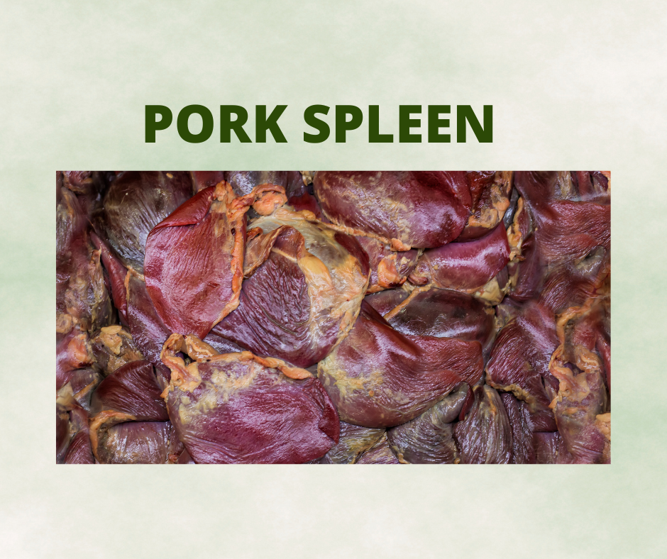 Pork Spleen Organ Whole Frozen Pig Spleen