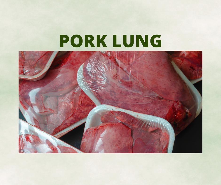 Lung Pork Organ Whole Frozen Pig Lung