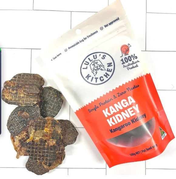 Kanga Kidney Lulu's Kitchen Treats made in Australia