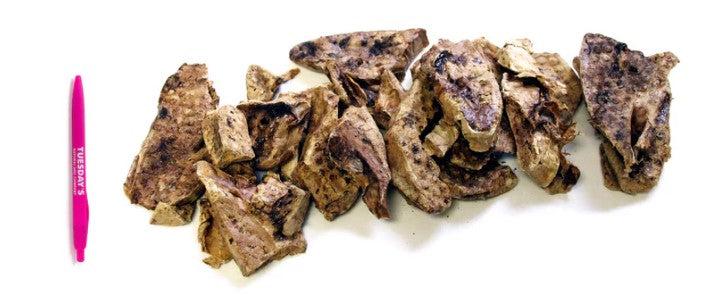 Tuesday's Lamb Lung **PET CANDY** Dehydrated Treat