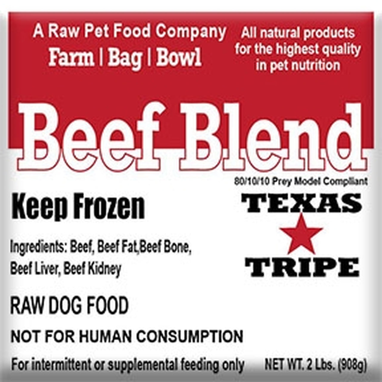 Beef Blend from Texas Tripe