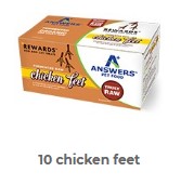 Answers Raw Fermented Feet Treat Frozen