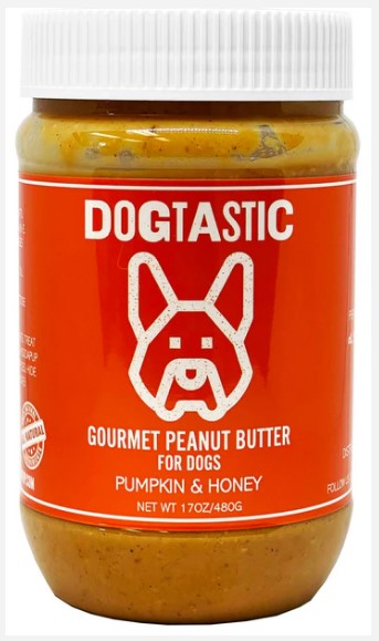 DOGTASTIC GOURMET PEANUT BUTTER FOR DOGS