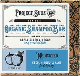 PROJECT SUDZ Organic Shampoo BAR Soap Grooming Products