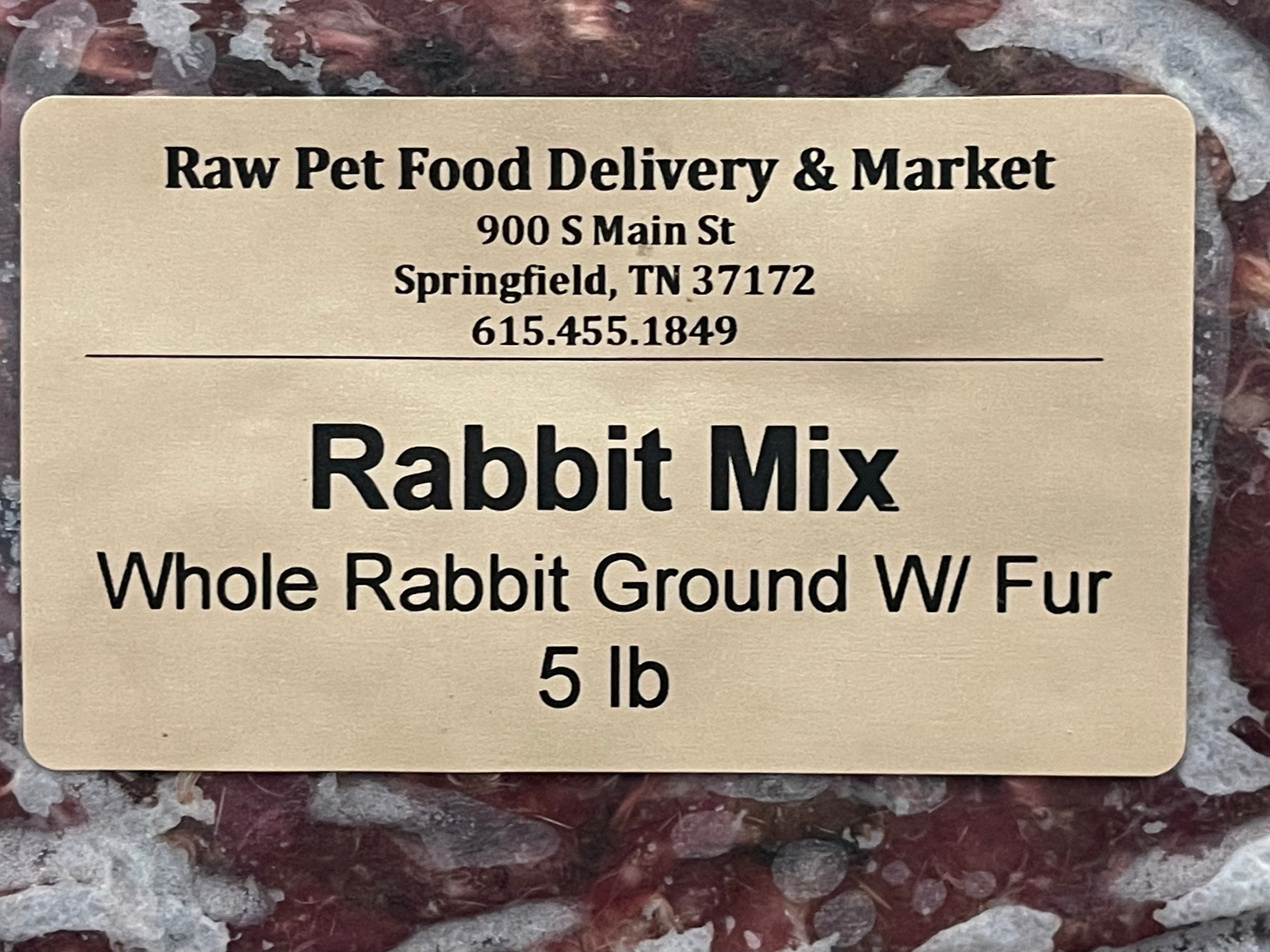 Rabbit Mix, with & without Fur Heartsong Pet Products